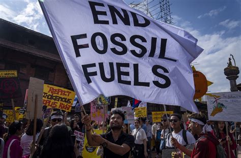 Climate protesters around the world are calling for an end to fossils fuels as Earth heats up